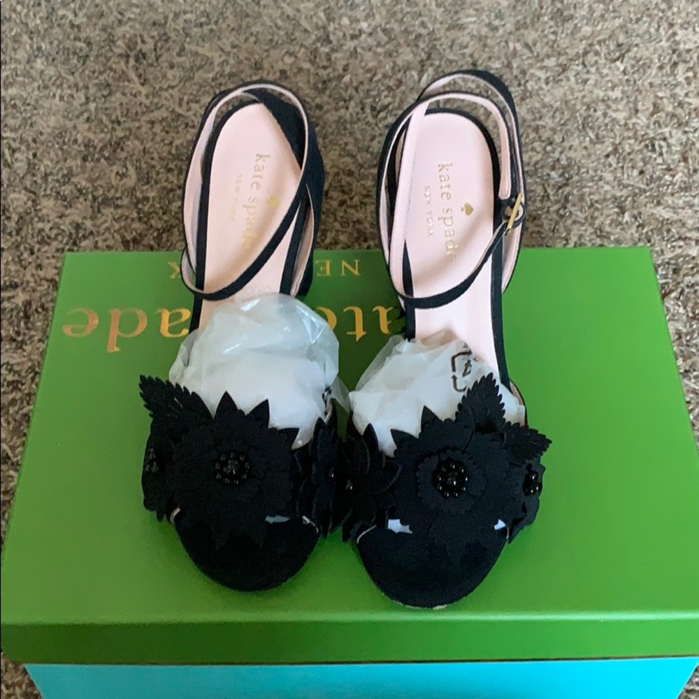♠️ Kate Spade Odelette Black Heels